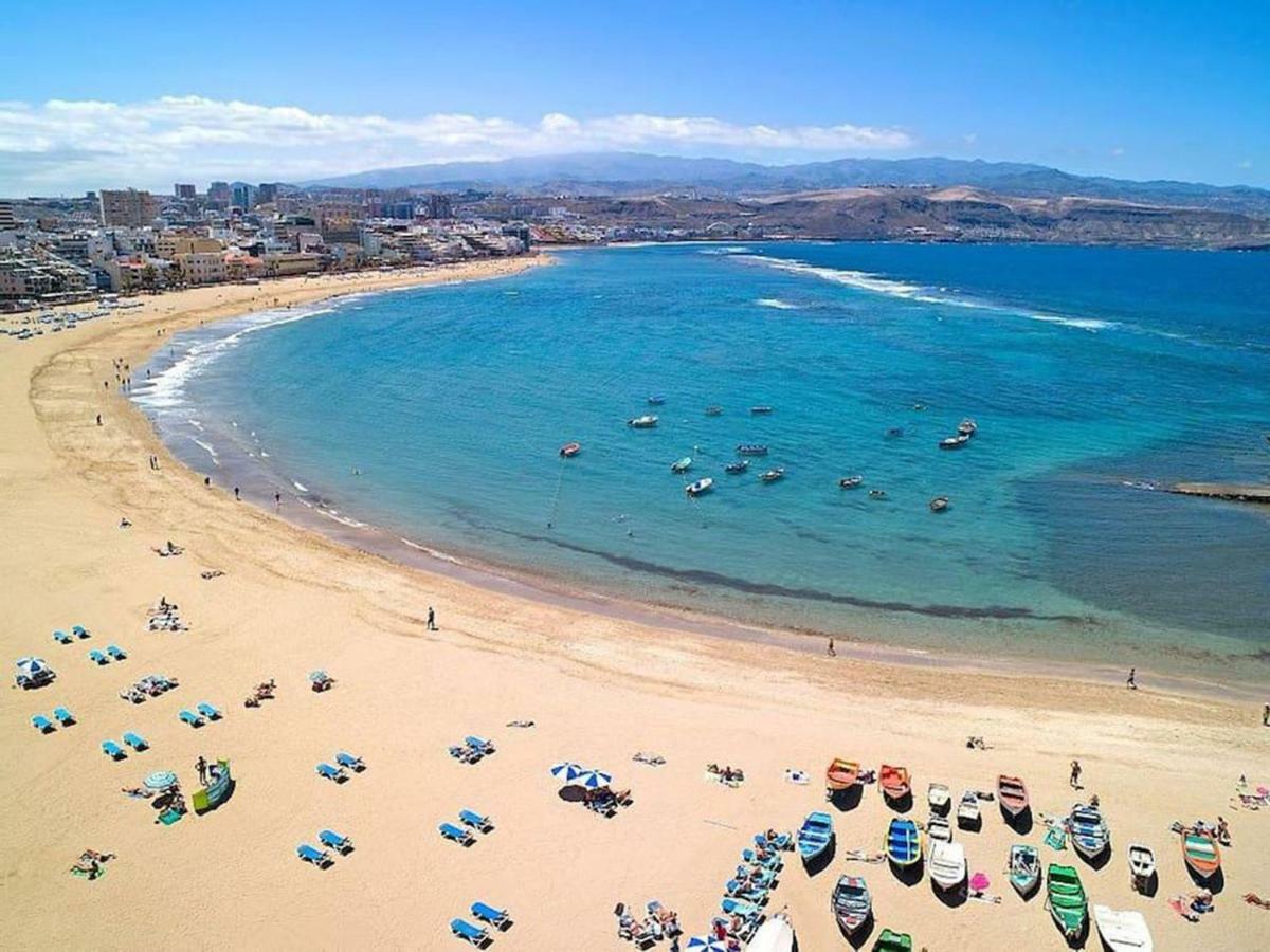 Estudio Playa Canteras 2-4P Wifi 500Mb Лас-Пальмас-де-Гран-Канарія Екстер'єр фото