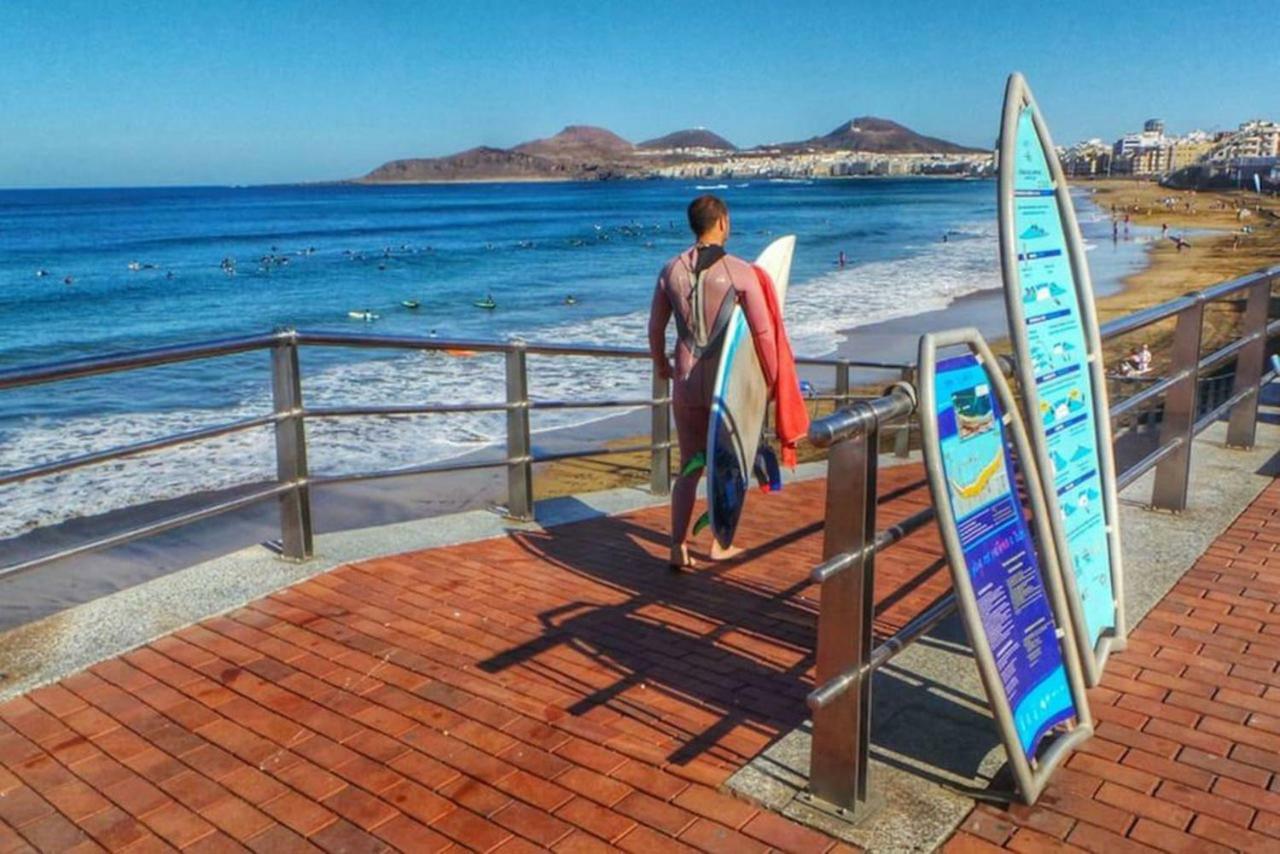 Estudio Playa Canteras 2-4P Wifi 500Mb Лас-Пальмас-де-Гран-Канарія Екстер'єр фото