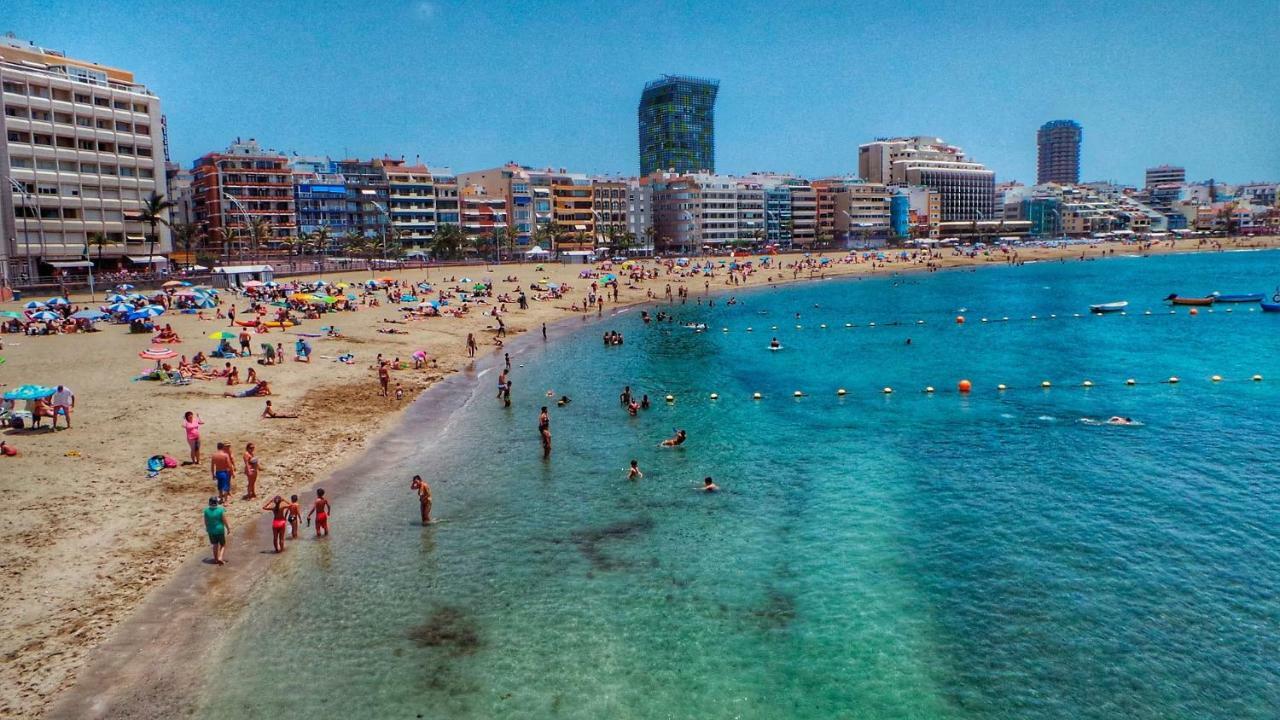 Estudio Playa Canteras 2-4P Wifi 500Mb Лас-Пальмас-де-Гран-Канарія Екстер'єр фото